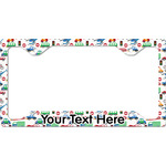 Transportation License Plate Frame - Style C (Personalized)
