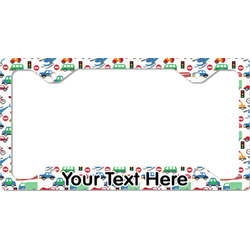 Transportation License Plate Frame - Style C (Personalized)