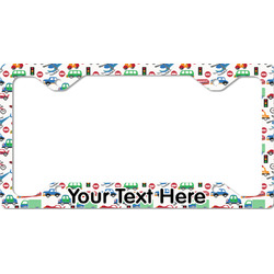 Transportation License Plate Frame - Style C (Personalized)