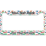 Transportation License Plate Frame - Style B (Personalized)