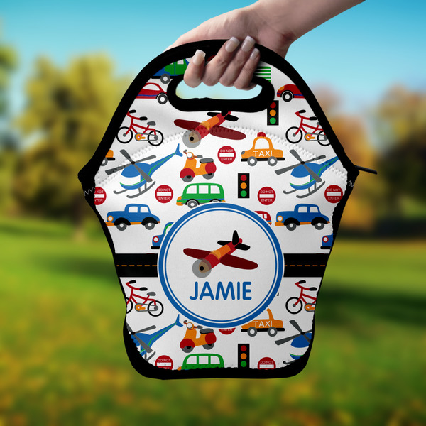 Transportation Lunch Bag - Hand