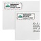 Transportation Mailing Labels - Double Stack Close Up