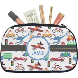 Transportation Makeup / Cosmetic Bag - Medium (Personalized)