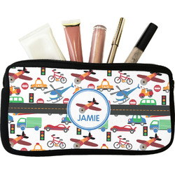Transportation Makeup / Cosmetic Bag (Personalized)