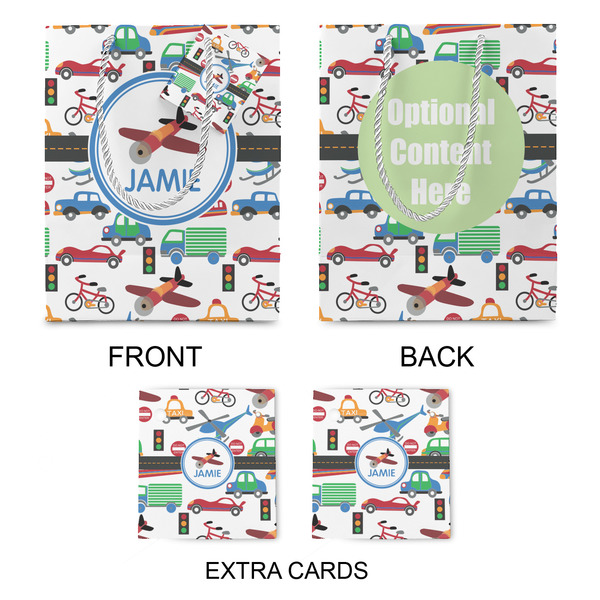 Transportation Medium Gift Bag - Approval