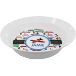 Transportation Melamine Bowl (Personalized)