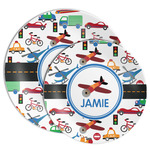 Transportation Melamine Plate (Personalized)
