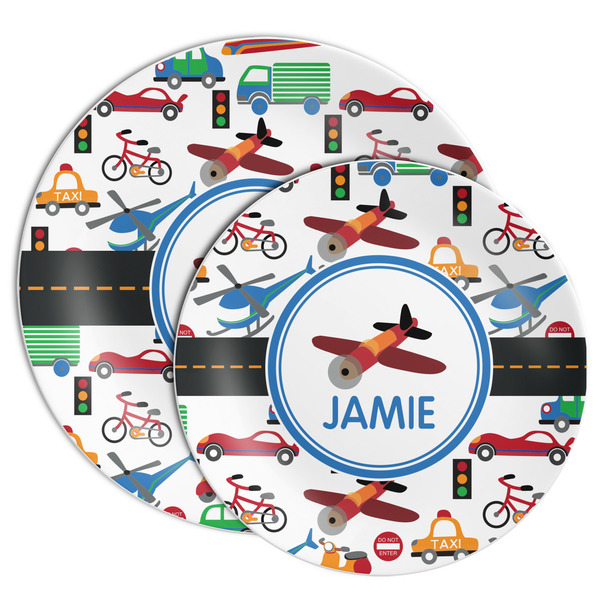 Transportation Melamine Plates - PARENT/MAIN