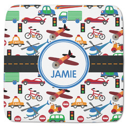 Transportation Memory Foam Bath Mat - 48"x48" (Personalized)