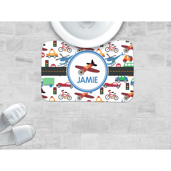 Transportation Memory Foam Bath Mat - LIFESTYLE