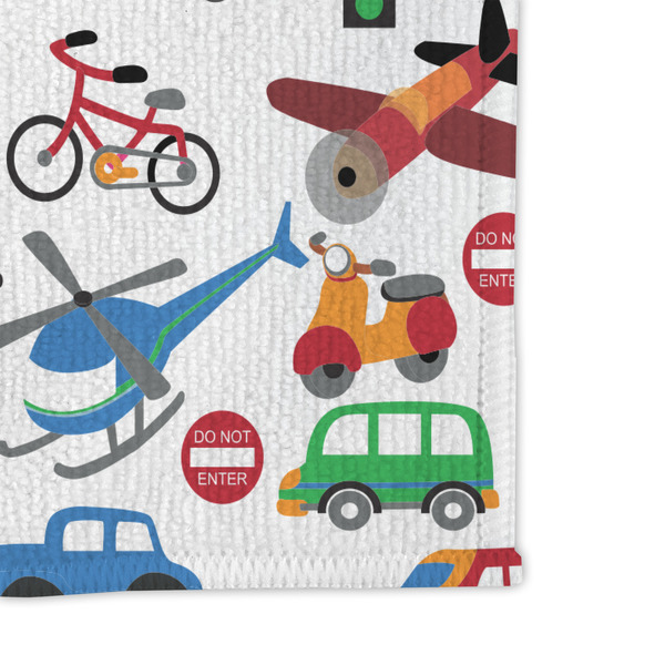 Transportation Microfiber Dish Rag - DETAIL
