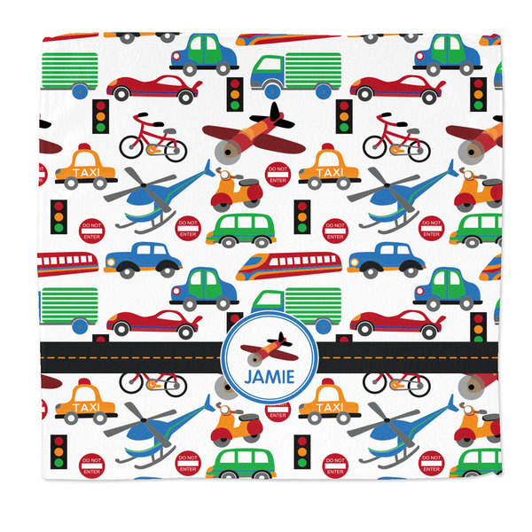 Custom Transportation Microfiber Dish Rag (Personalized)