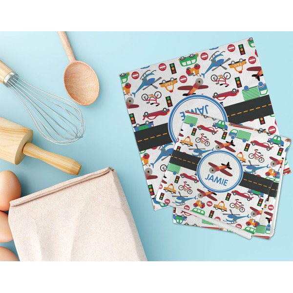 Transportation Microfiber Dish Rag - LIFESTYLE