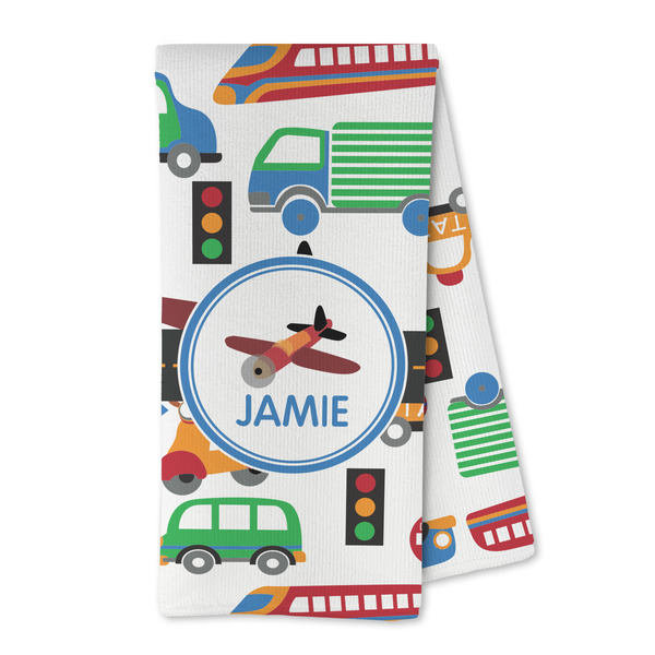 Custom Transportation Kitchen Towel - Microfiber (Personalized)