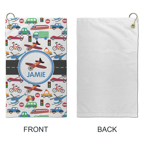 Transportation Microfiber Golf Towels - Small - APPROVAL