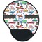 Transportation Mouse Pad with Wrist Support - Main