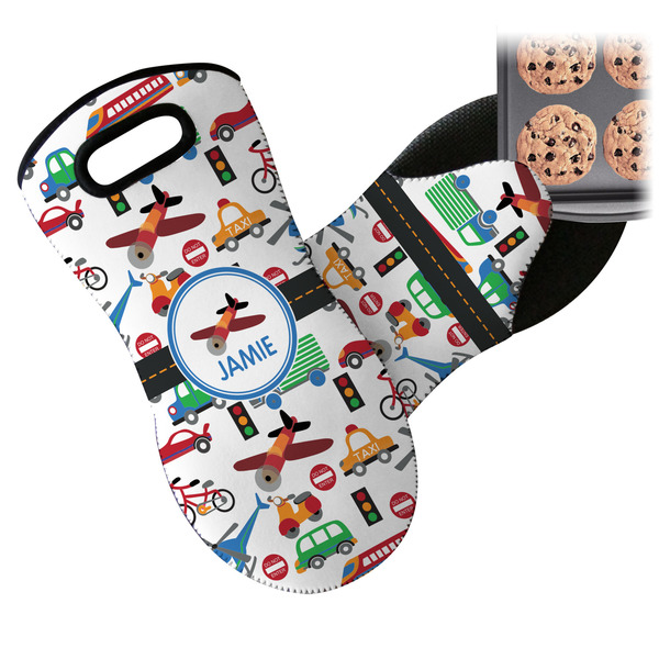 Transportation Neoprene Oven Mitt