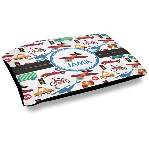 Custom Transportation Dog Bed w/ Name or Text