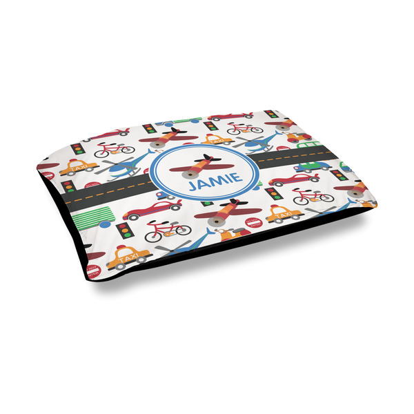 Custom Transportation Outdoor Dog Bed - Medium (Personalized)