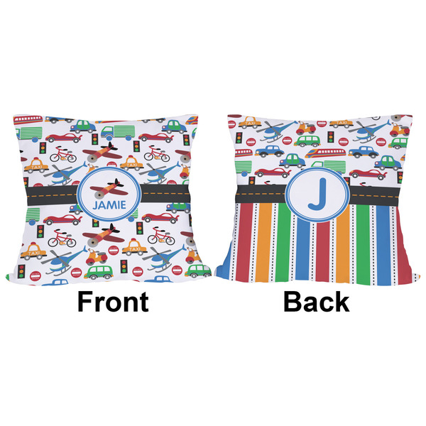 Transportation Outdoor Pillow - 16x16