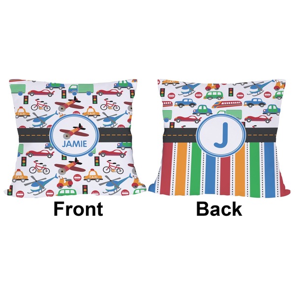 Transportation Outdoor Pillow - 18x18