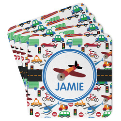 Transportation Paper Coasters (Personalized)