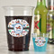 Transportation Party Cups - 16oz - In Context
