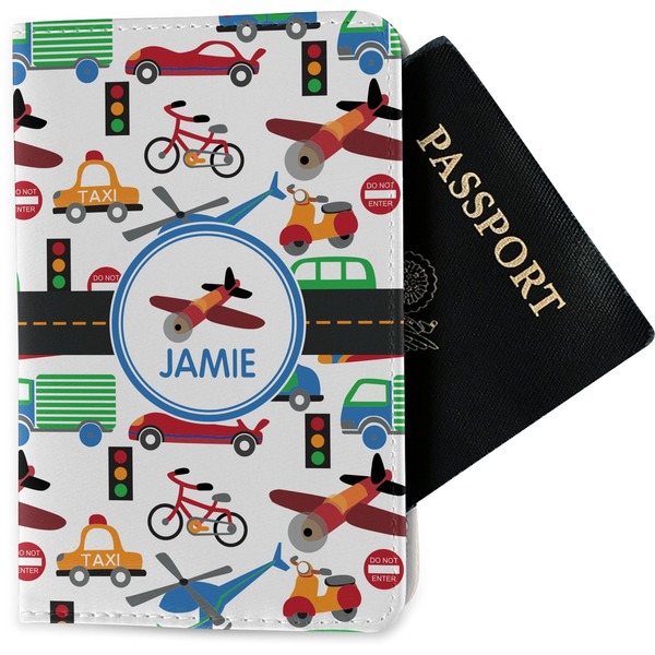 Custom Transportation Passport Holder - Fabric (Personalized)