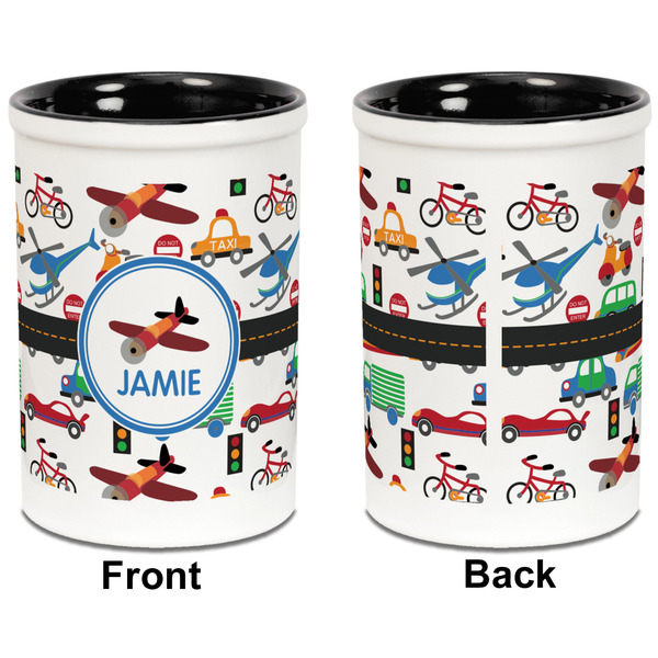 Transportation Pencil Holder - Black - approval