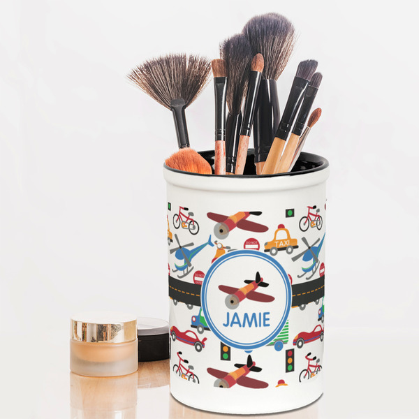 Transportation Pencil Holder - LIFESTYLE makeup