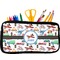 Transportation Neoprene Pencil Case - Small w/ Name or Text