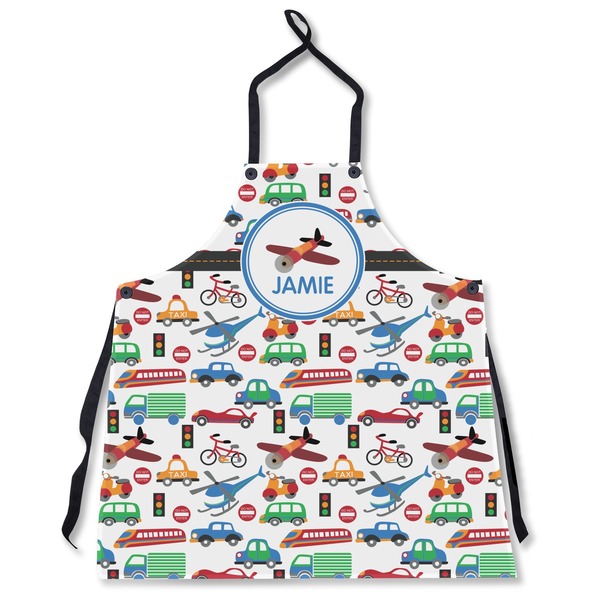 Custom Transportation Apron Without Pockets w/ Name or Text