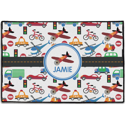 Transportation Door Mat - 36"x24" (Personalized)