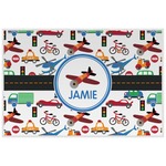 Transportation Laminated Placemat w/ Name or Text