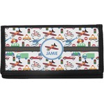 Transportation Canvas Checkbook Cover (Personalized)