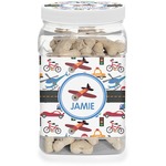 Transportation Dog Treat Jar (Personalized)