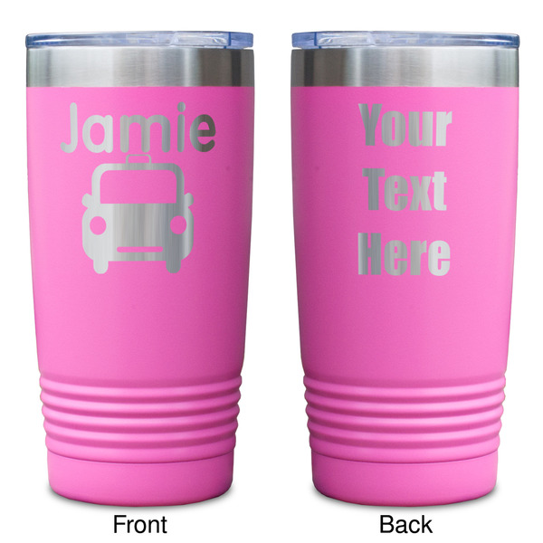 Transportation Pink Polar Camel Tumbler - 20oz - Double Sided - Approval
