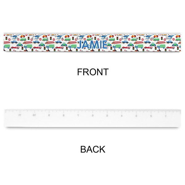 Transportation Plastic Ruler - 12" - APPROVAL