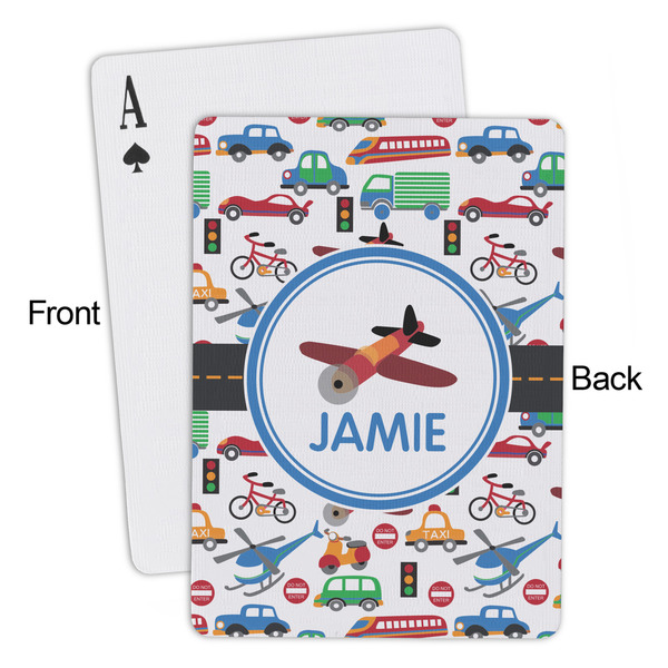 Transportation Playing Cards - Approval
