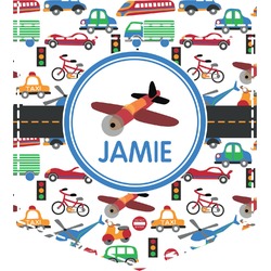 Transportation Iron On Faux Pocket (Personalized)