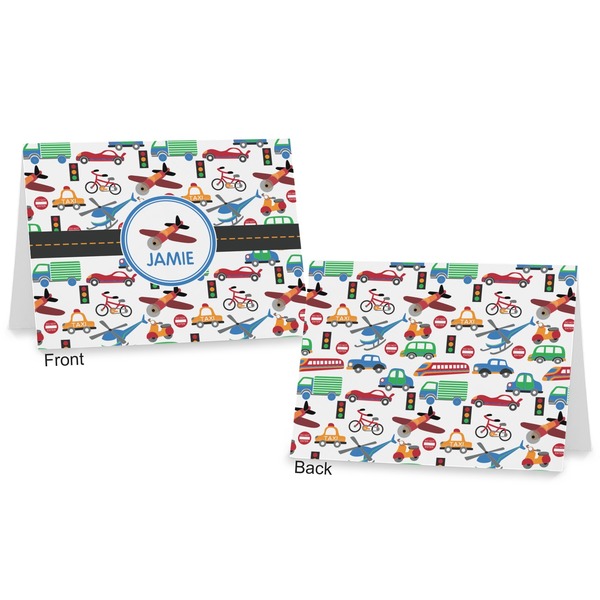 Transportation Postcard - Front and Back