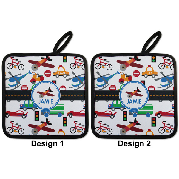 Transportation Pot Holders - Set of 2 APPROVAL