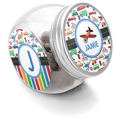 Transportation Puppy Treat Jar (Personalized)