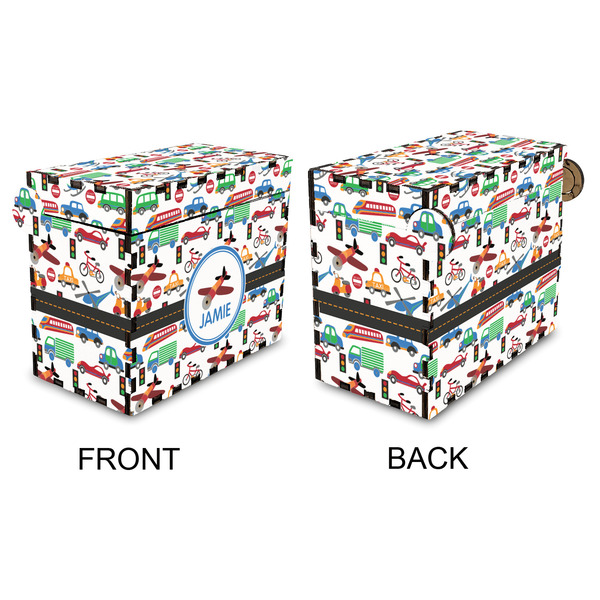 Transportation Recipe Box - Full Color - Approval