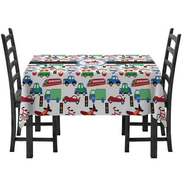 Custom Transportation Tablecloth (Personalized)