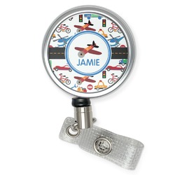 Transportation Retractable Badge Reel (Personalized)