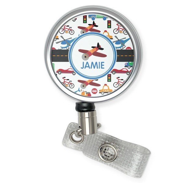 Custom Transportation Retractable Badge Reel (Personalized)