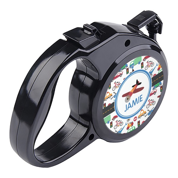 Transportation Retractable Dog Leash - Angle