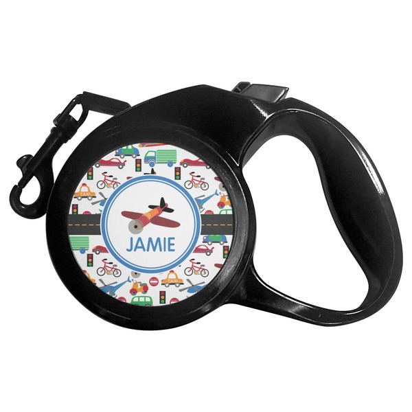 Custom Transportation Retractable Dog Leash - Medium (Personalized)