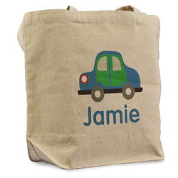 Transportation Reusable Cotton Grocery Bag (Personalized)